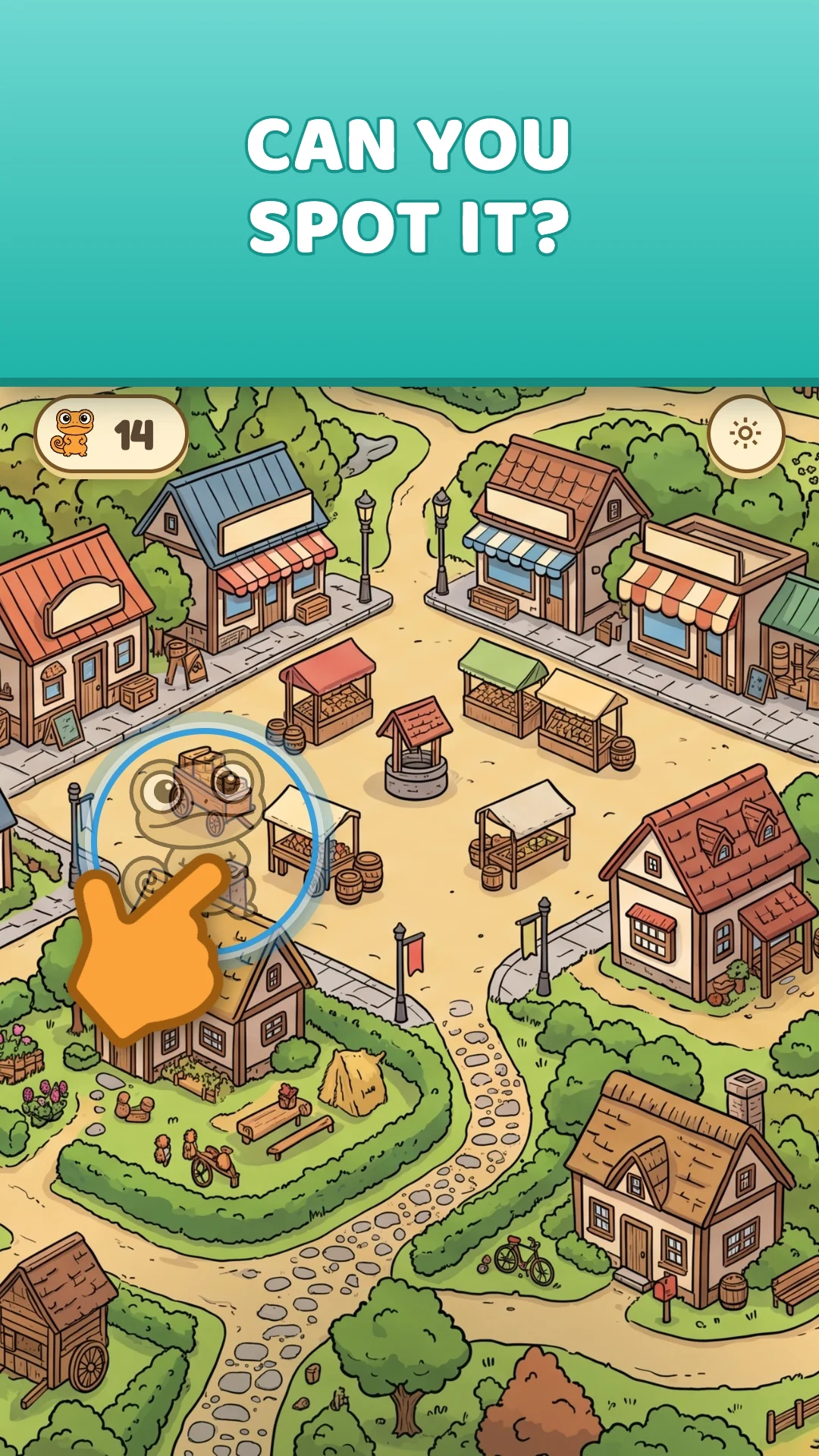 Chameleon: Hidden Object Game screenshot